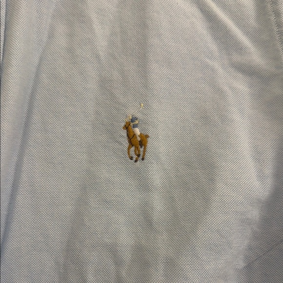 Polo by Ralph Lauren Blue Tailored Casual Button Down - Picture 3 of 4